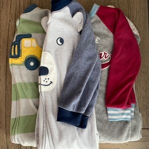Carter’s Fleece Sleep and Play (3 pack)